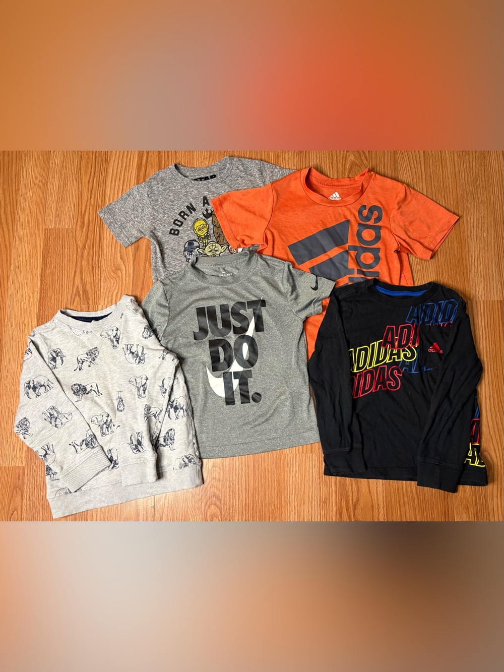 KIDS BUNDLE Short Sleeve/ Long sleeve (5) - Picture 1 of 6